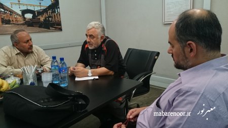 دیدار با برادر شهید مصطفی ابراهیمی مجد در تهران