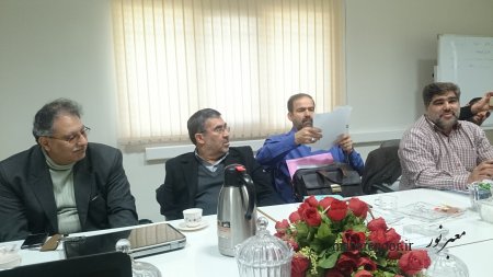 جلسه مجمع در خصوص یادواره شهید خیاط ویس در استان خوزستان