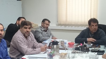 جلسه مجمع در خصوص یادواره شهید خیاط ویس در استان خوزستان