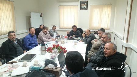 جلسه مجمع در خصوص یادواره شهید خیاط ویس در استان خوزستان