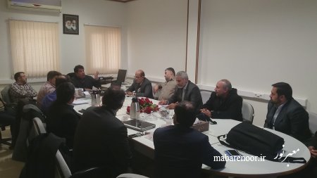 جلسه مجمع در خصوص یادواره شهید خیاط ویس در استان خوزستان