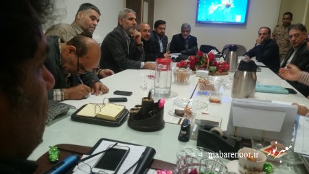 جلسه مجمع در خصوص یادواره شهید خیاط ویس در استان خوزستان