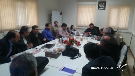 جلسه مجمع در خصوص یادواره شهید خیاط ویس در استان خوزستان