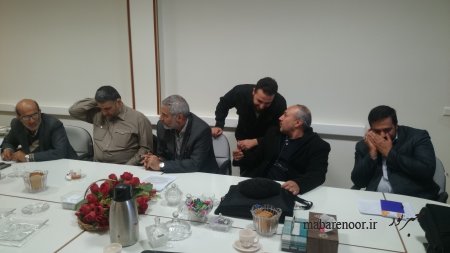 جلسه مجمع در خصوص یادواره شهید خیاط ویس در استان خوزستان