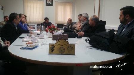 جلسه مجمع در خصوص یادواره شهید خیاط ویس در استان خوزستان