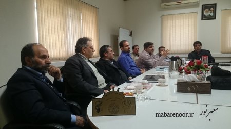 جلسه مجمع در خصوص یادواره شهید خیاط ویس در استان خوزستان