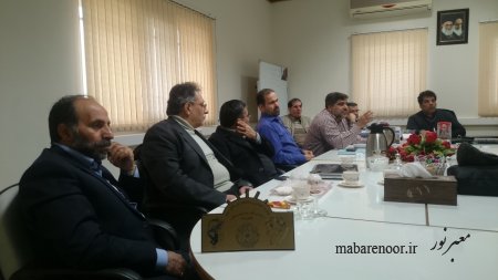 جلسه مجمع در خصوص یادواره شهید خیاط ویس در استان خوزستان