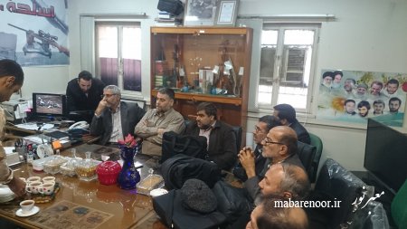 جلسه مجمع در خصوص یادواره شهید خیاط ویس در استان خوزستان