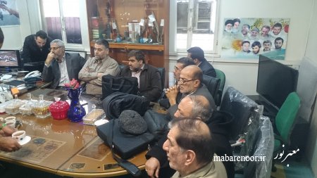 جلسه مجمع در خصوص یادواره شهید خیاط ویس در استان خوزستان