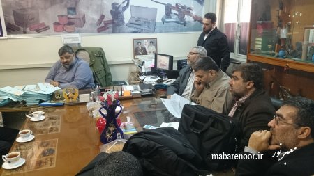 جلسه مجمع در خصوص یادواره شهید خیاط ویس در استان خوزستان