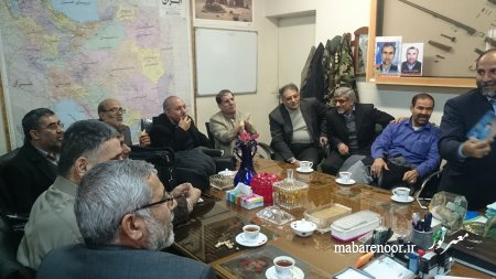 جلسه مجمع در خصوص یادواره شهید خیاط ویس در استان خوزستان