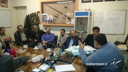 جلسه مجمع در خصوص یادواره شهید خیاط ویس در استان خوزستان