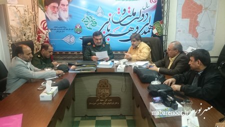 جلسه با مدیرکل حفظ آثارو نشر ارزش های دفاع مقدس استان خوزستان
