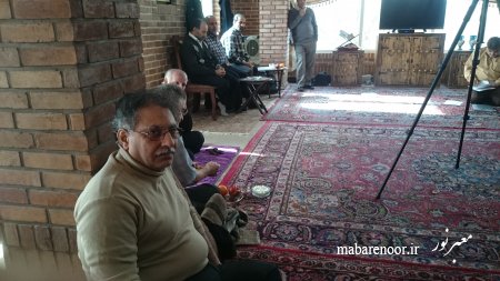 جلسه هفتگی مجمع در اردوگاه شهدای تخریب ( باغ حاج عباس عبادی )