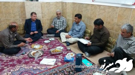 جلسه هفتگی مجمع پیشکسوتان و رهروان تخریبچی دشتستان