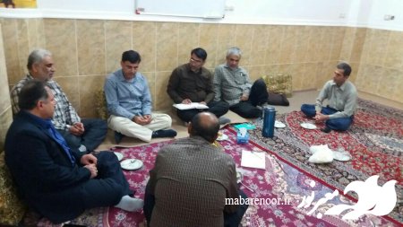 جلسه هفتگی مجمع پیشکسوتان و رهروان تخریبچی دشتستان