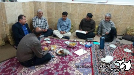 جلسه هفتگی مجمع پیشکسوتان و رهروان تخریبچی دشتستان