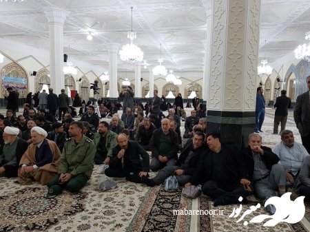 مراسم سی امین سالگرد شهادت فرمانده دلاور تخریبچی شهید علیرضا عاصمی در شهرستان کاشمر