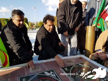 مراسم سی امین سالگرد شهادت فرمانده دلاور تخریبچی شهید علیرضا عاصمی در شهرستان کاشمر