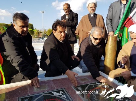 مراسم سی امین سالگرد شهادت فرمانده دلاور تخریبچی شهید علیرضا عاصمی در شهرستان کاشمر