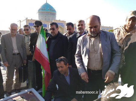 مراسم سی امین سالگرد شهادت فرمانده دلاور تخریبچی شهید علیرضا عاصمی در شهرستان کاشمر