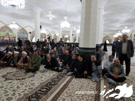 مراسم سی امین سالگرد شهادت فرمانده دلاور تخریبچی شهید علیرضا عاصمی در شهرستان کاشمر