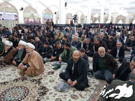 مراسم سی امین سالگرد شهادت فرمانده دلاور تخریبچی شهید علیرضا عاصمی در شهرستان کاشمر