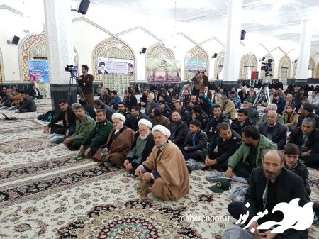 مراسم سی امین سالگرد شهادت فرمانده دلاور تخریبچی شهید علیرضا عاصمی در شهرستان کاشمر